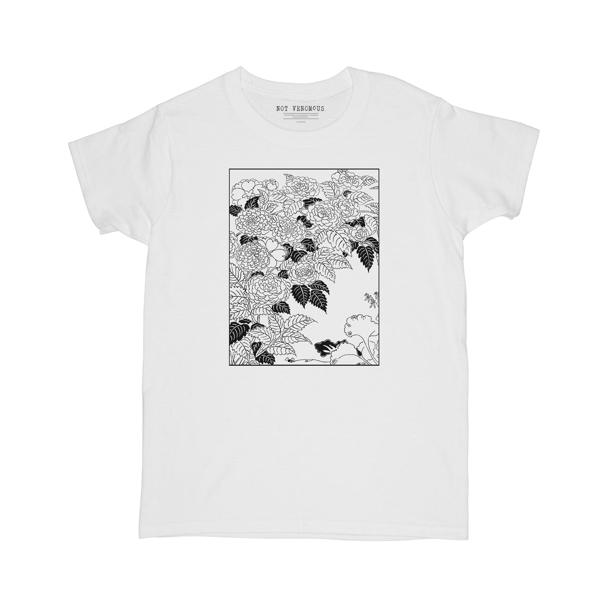 The Wave of Flowers n°1 (T-Shirt unisexe) – Not Venomous